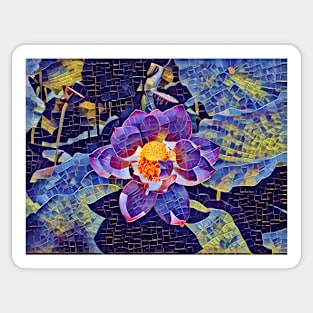 Lotus Mosaic Sticker